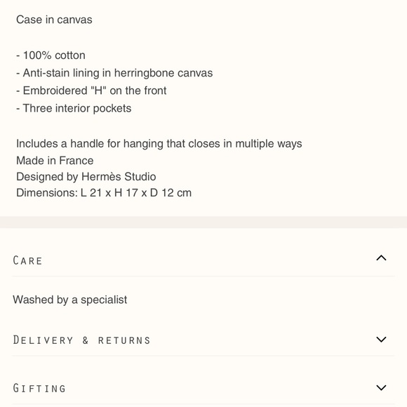 Hermes Bride-a-Brac case PM Naturel - Picture 2 of 12